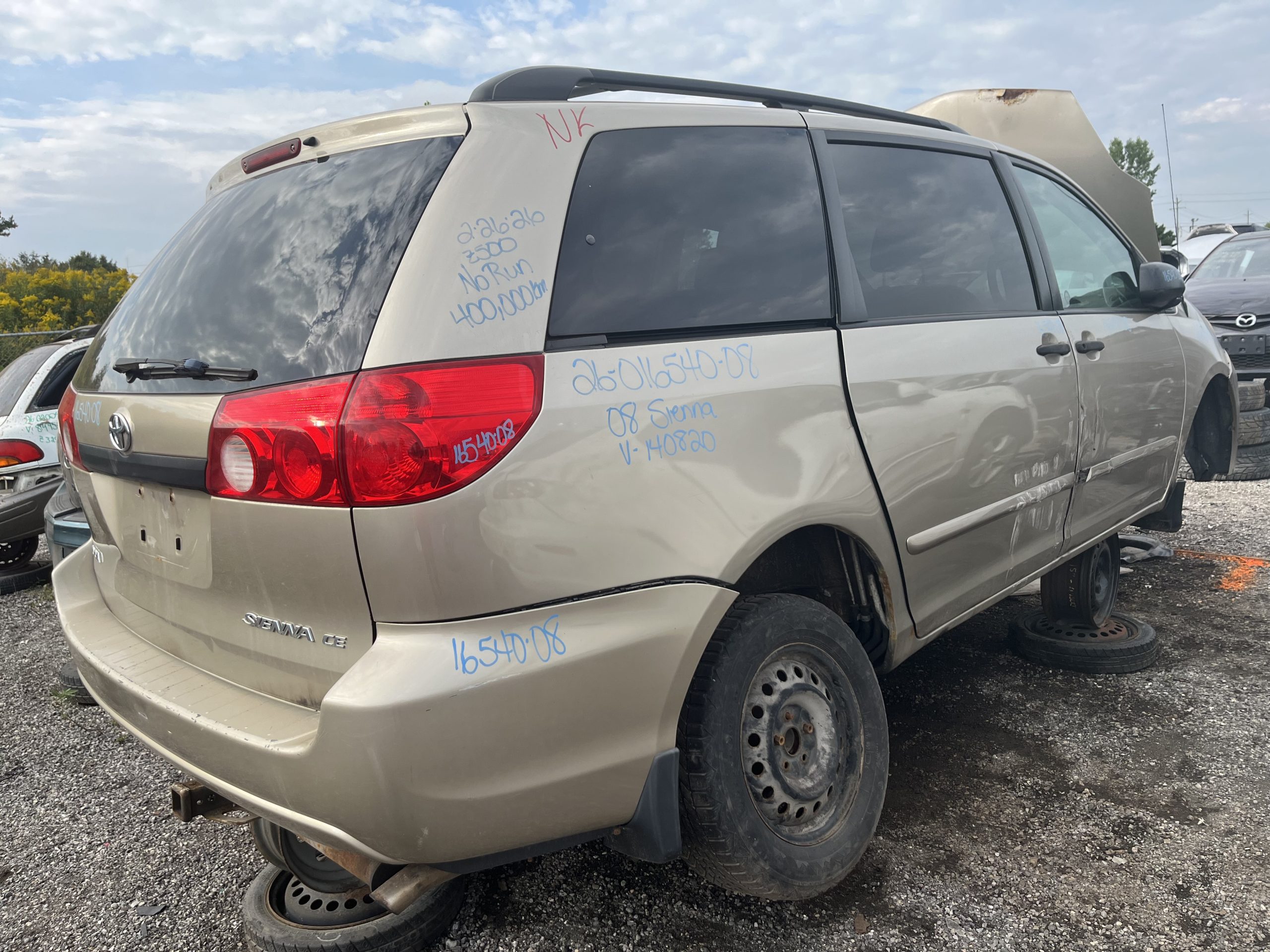 TOYOTA SIENNA 2008