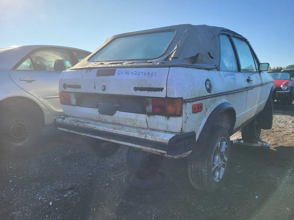 VOLKSWAGEN CABRIO 1987