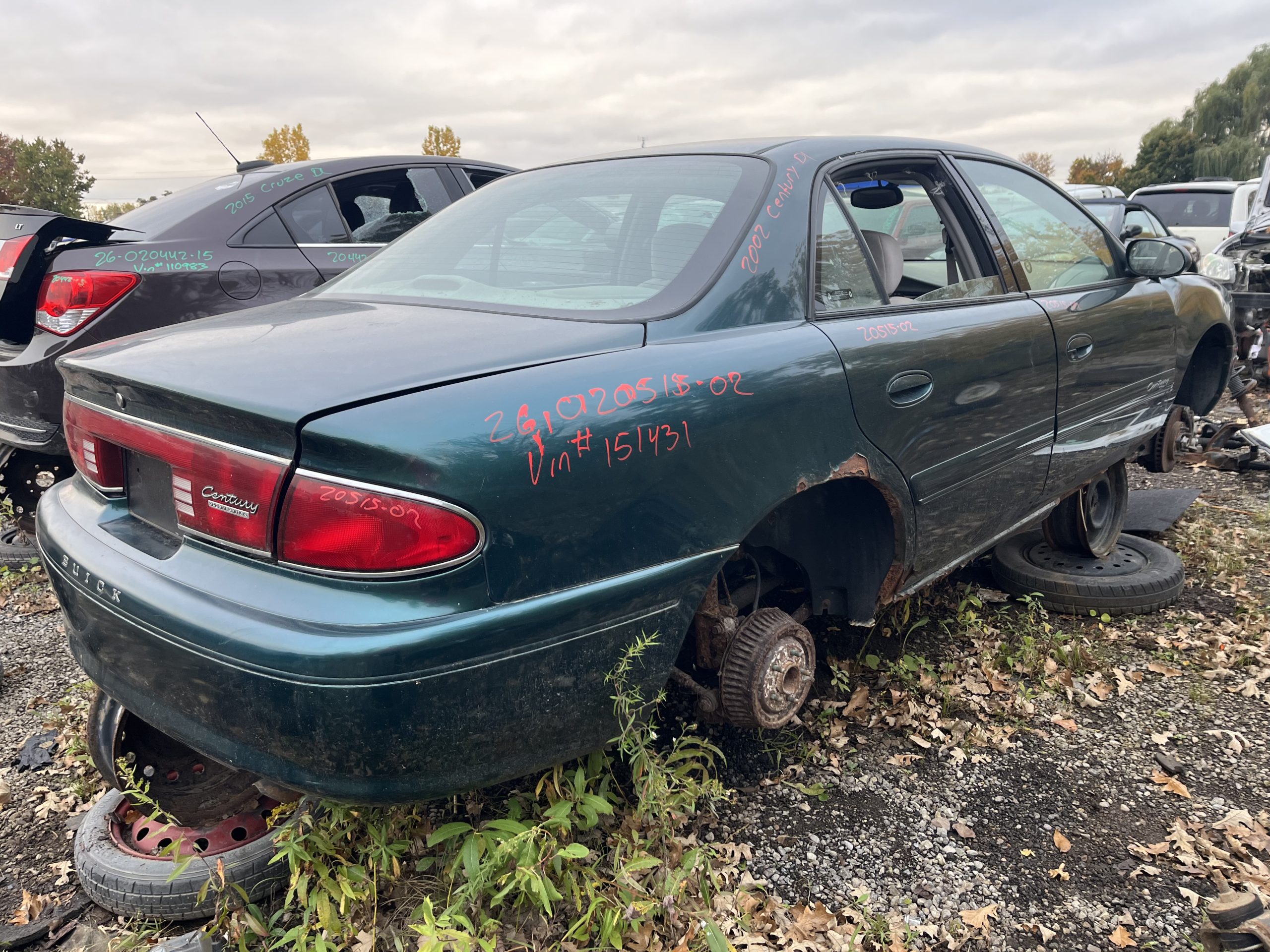 BUICK CENTURY 2002