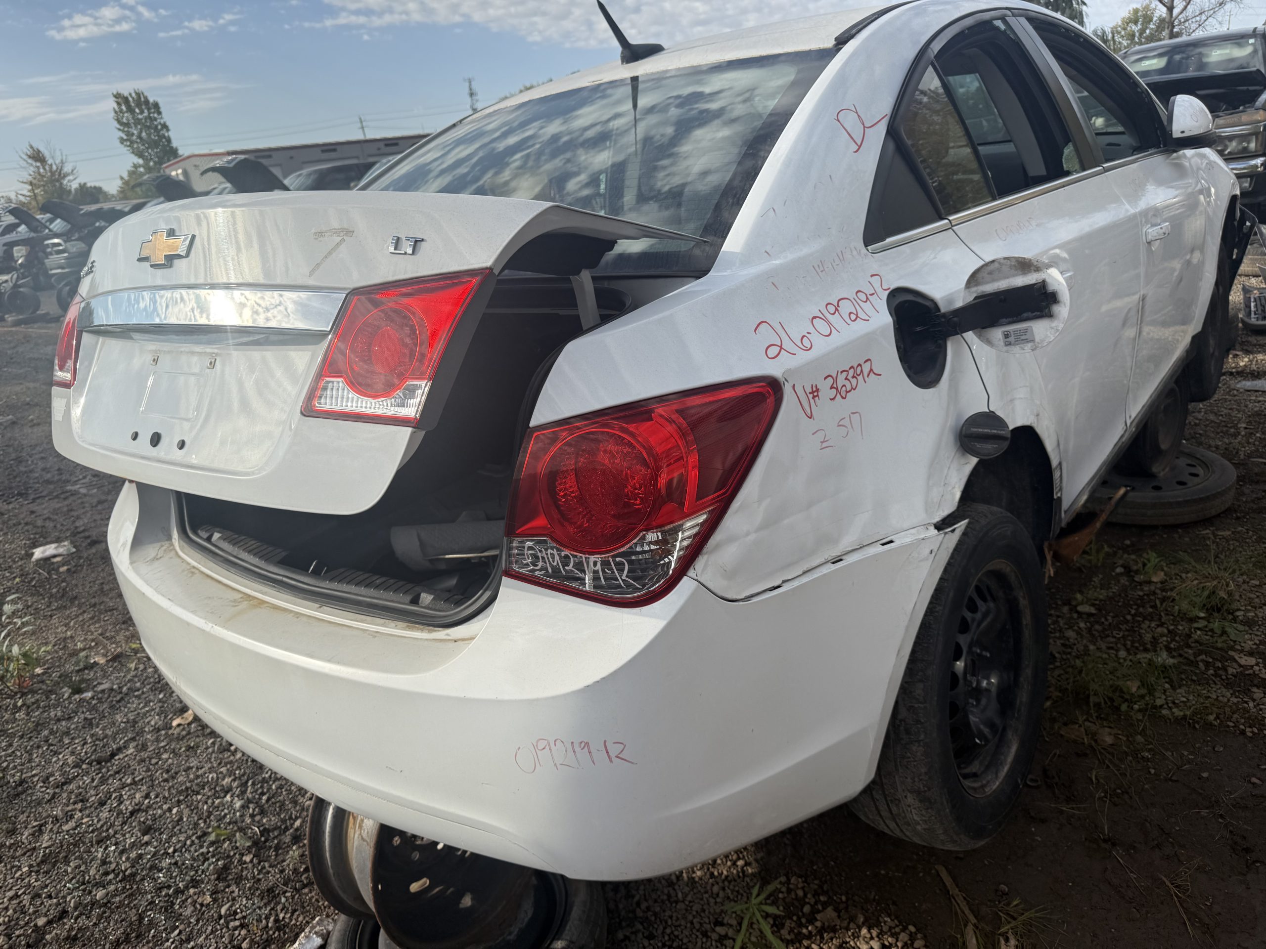 CHEVROLET CRUZE 2012