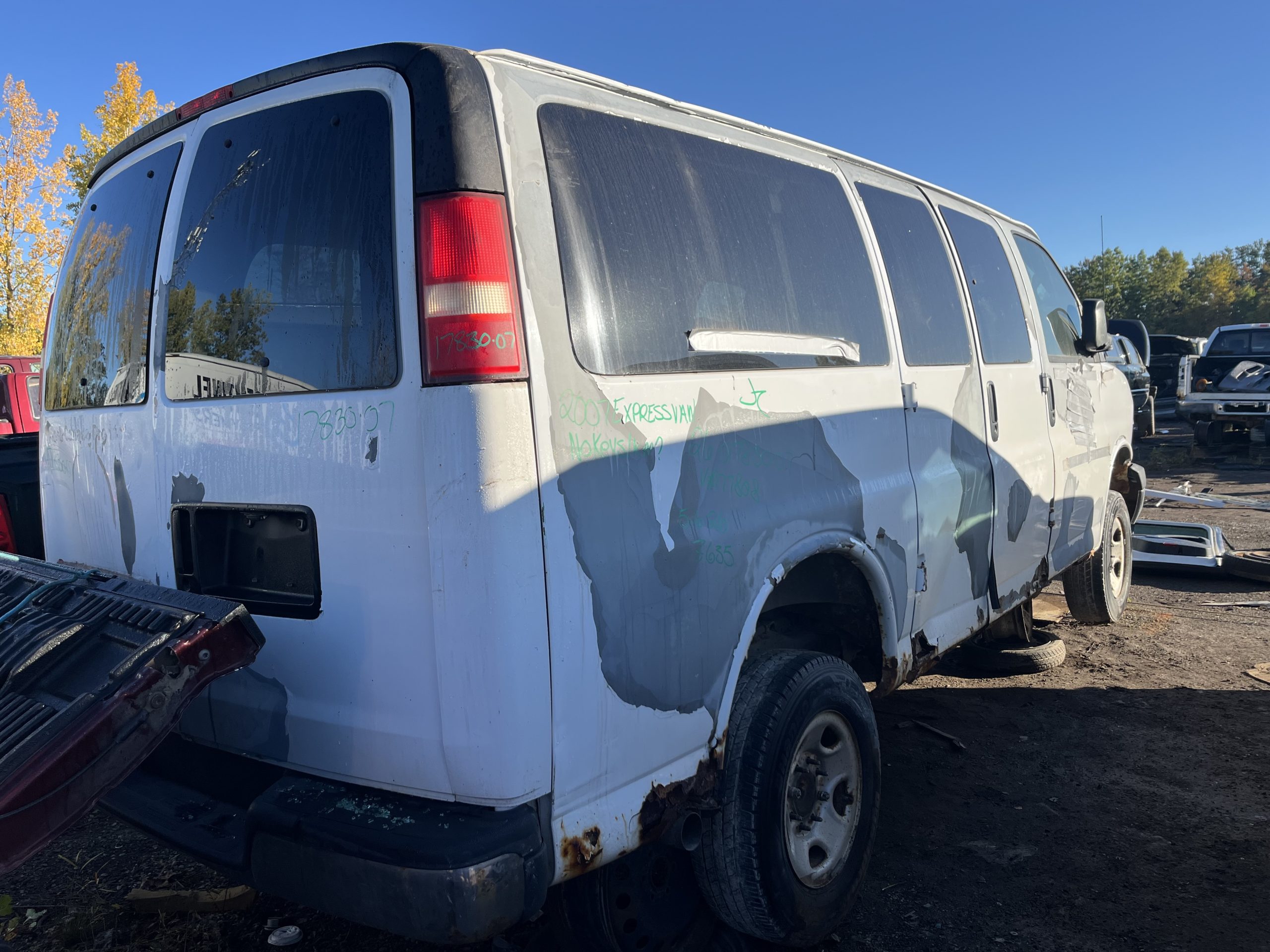 CHEVROLET EXPRESS VAN 2007