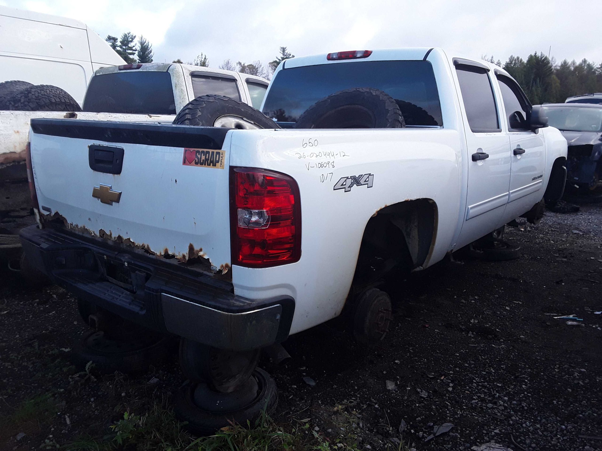 CHEVROLET SILVERADO 1500 2012