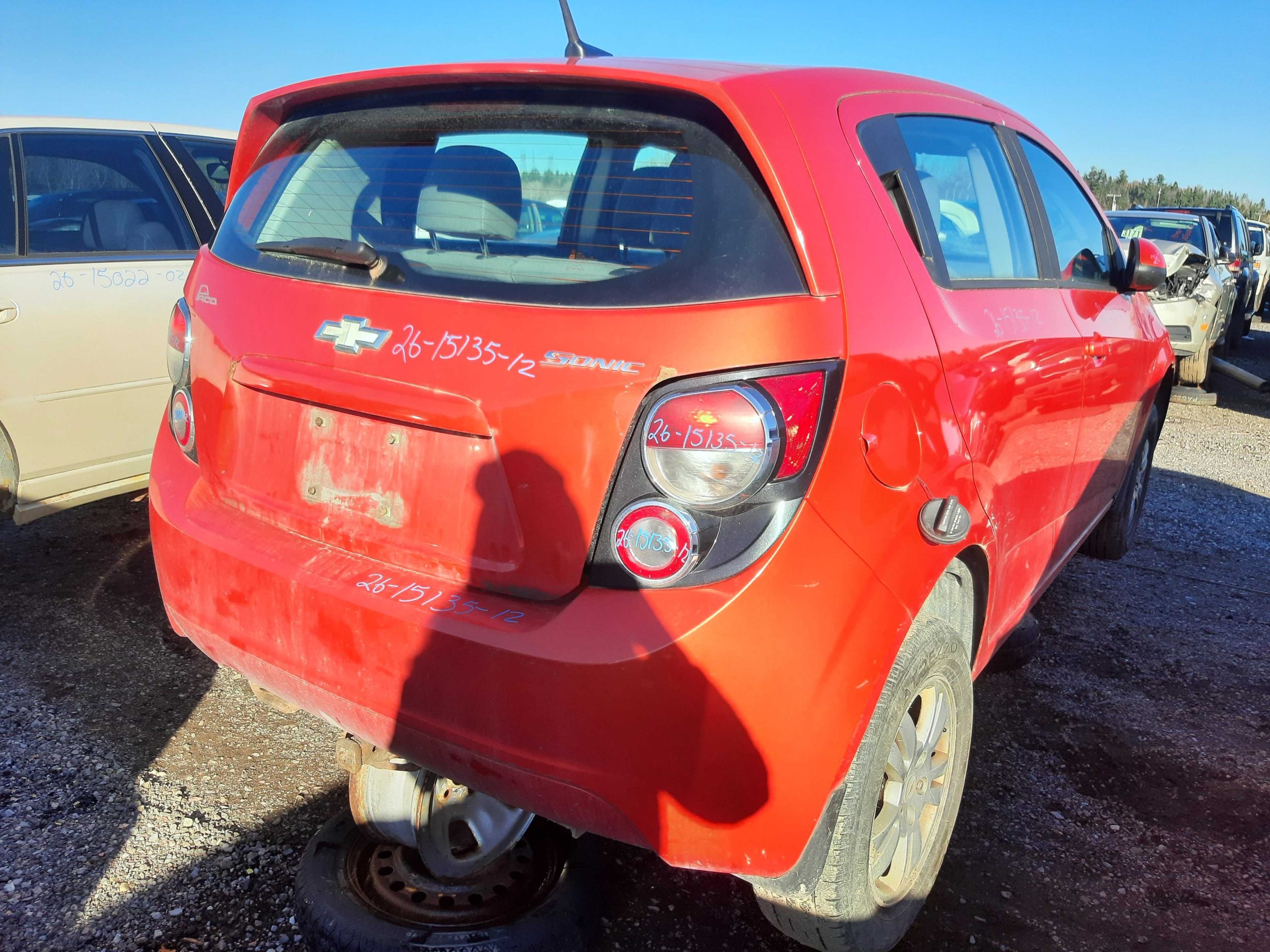 CHEVROLET SONIC 2012