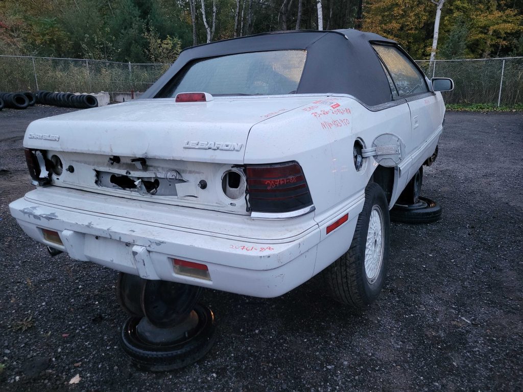 CHRYSLER LEBARON/TOWN & COUNTRY 1988