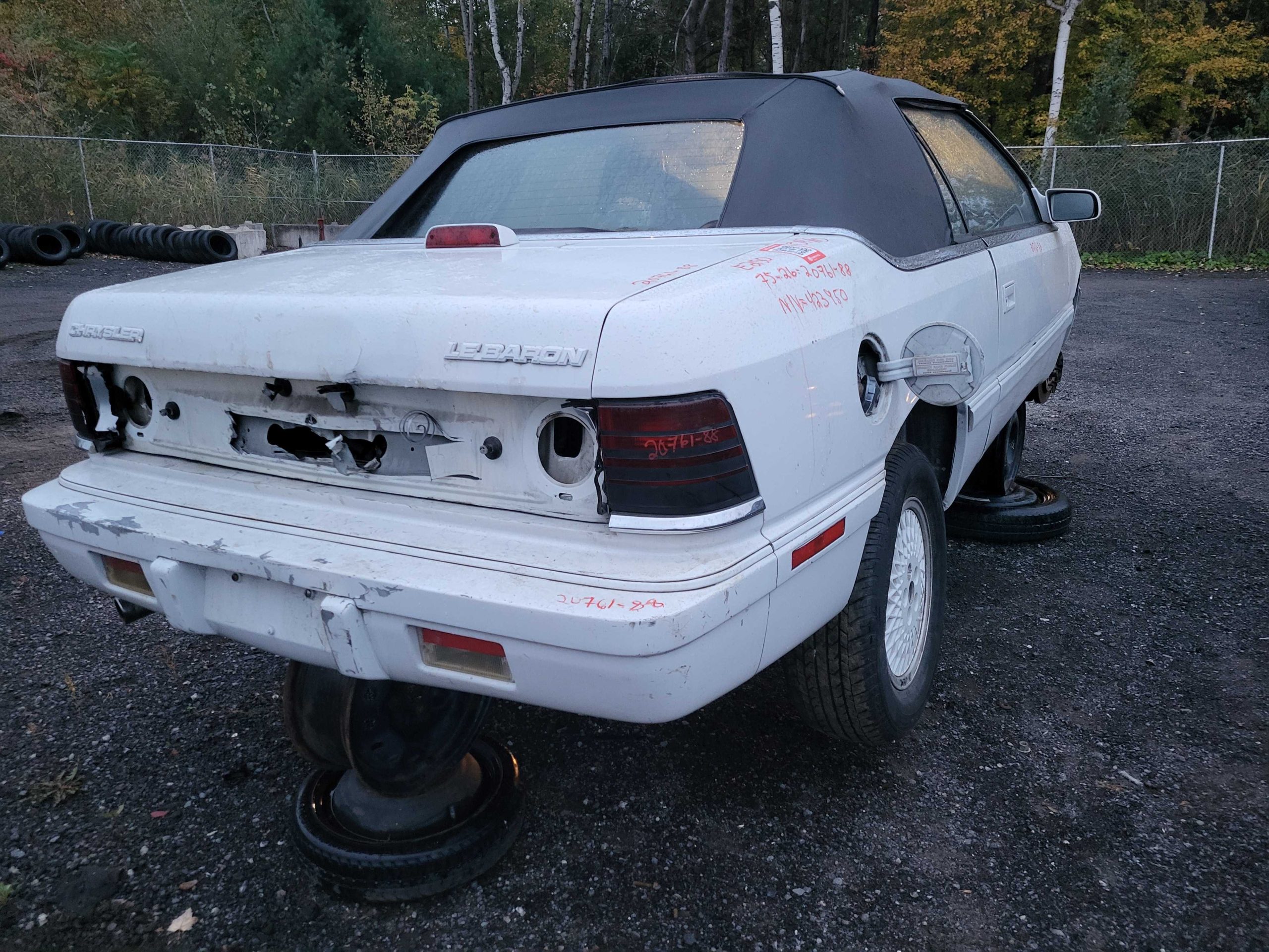 CHRYSLER LEBARON/TOWN & COUNTRY 1988