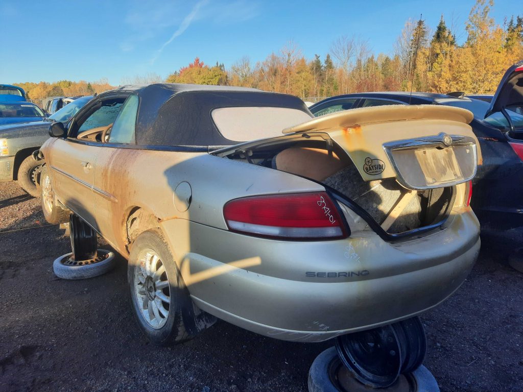 CHRYSLER SEBRING 2001