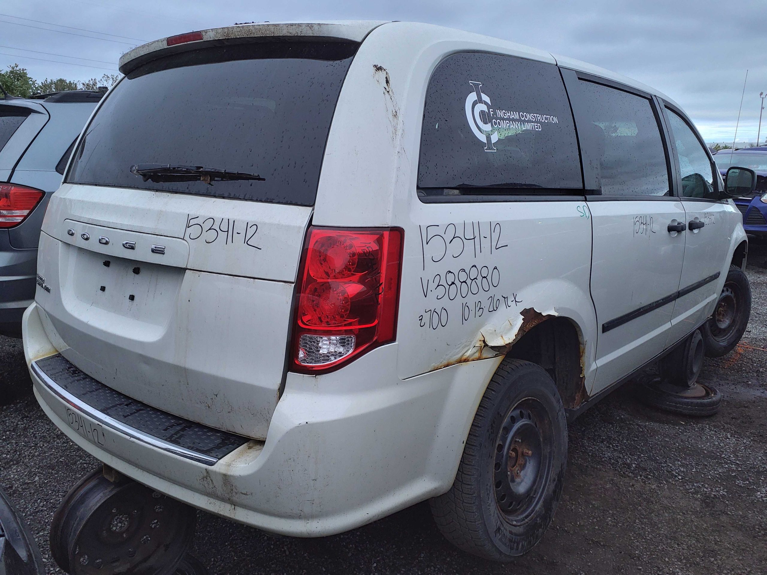 DODGE GRAND CARAVAN 2012