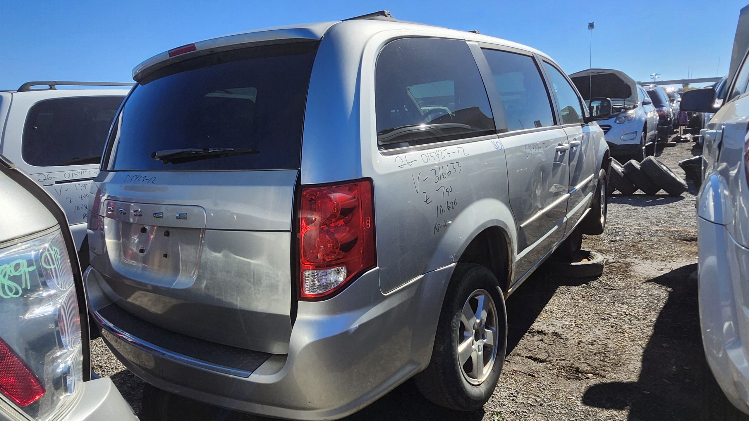 DODGE GRAND CARAVAN 2012