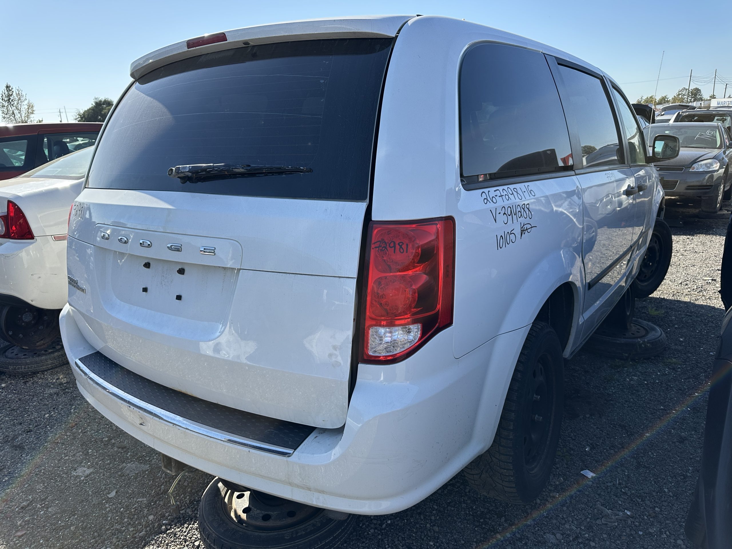DODGE GRAND CARAVAN 2016