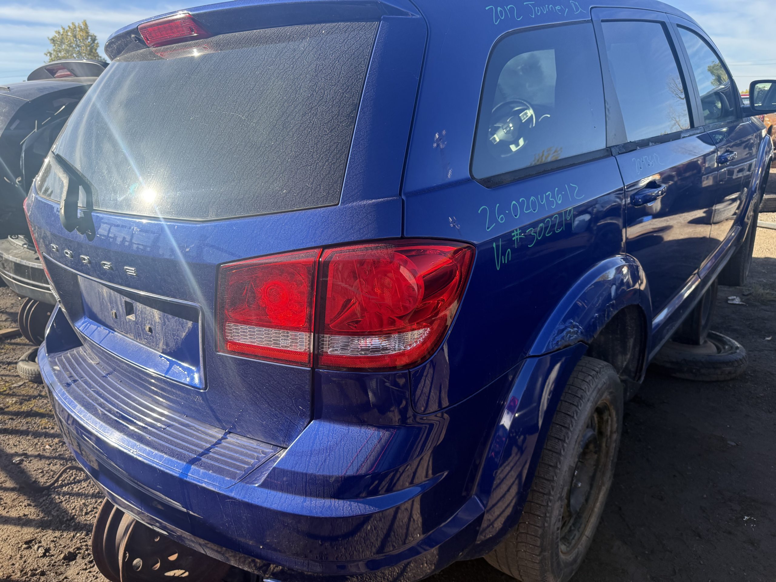 DODGE JOURNEY 2012