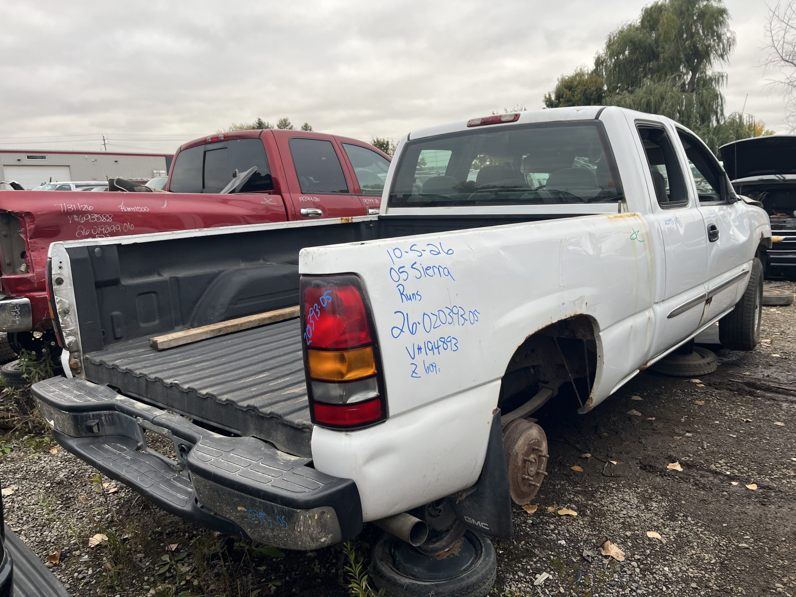 GMC SIERRA 1500 2005