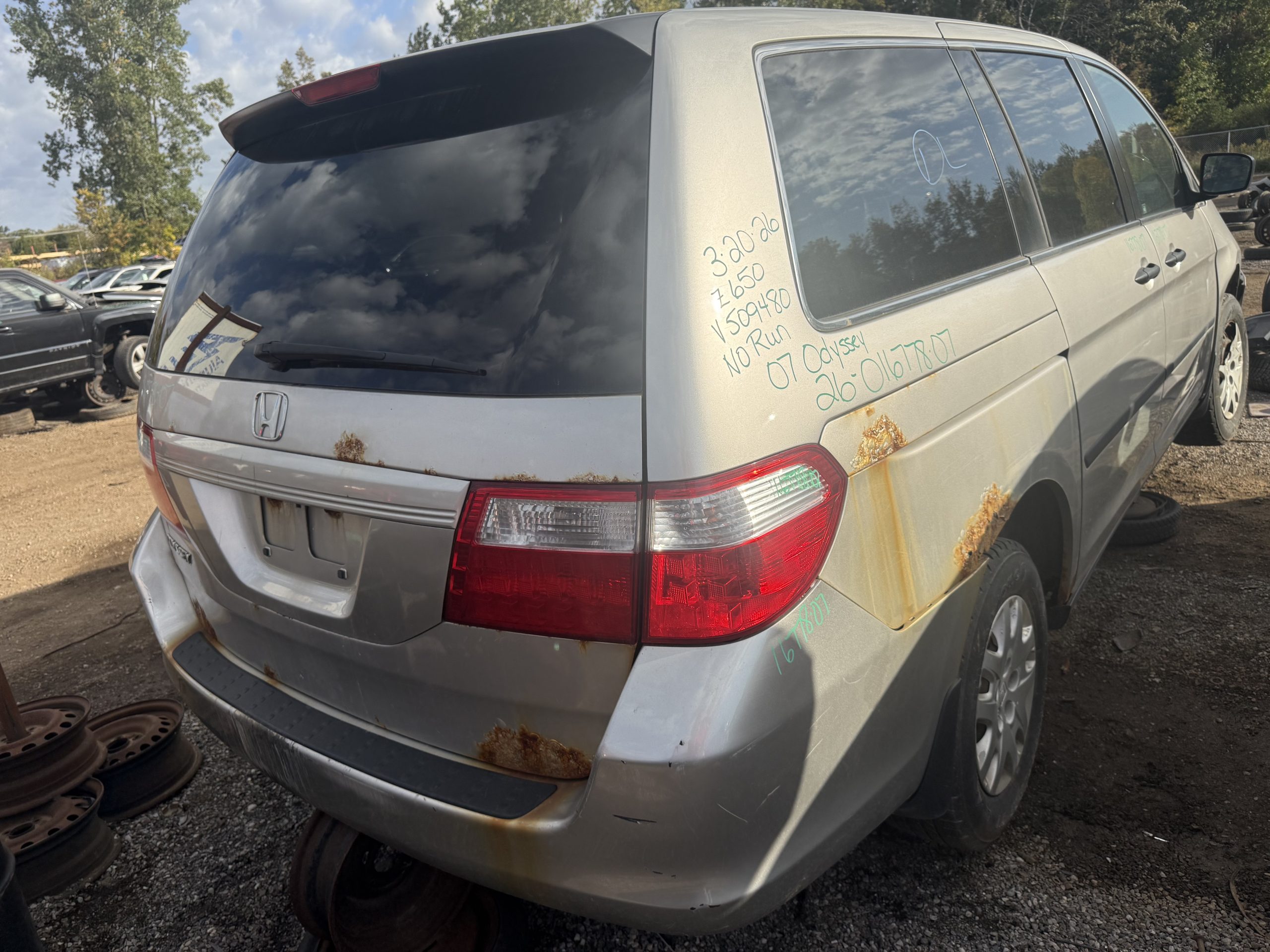 HONDA ODYSSEY 2007