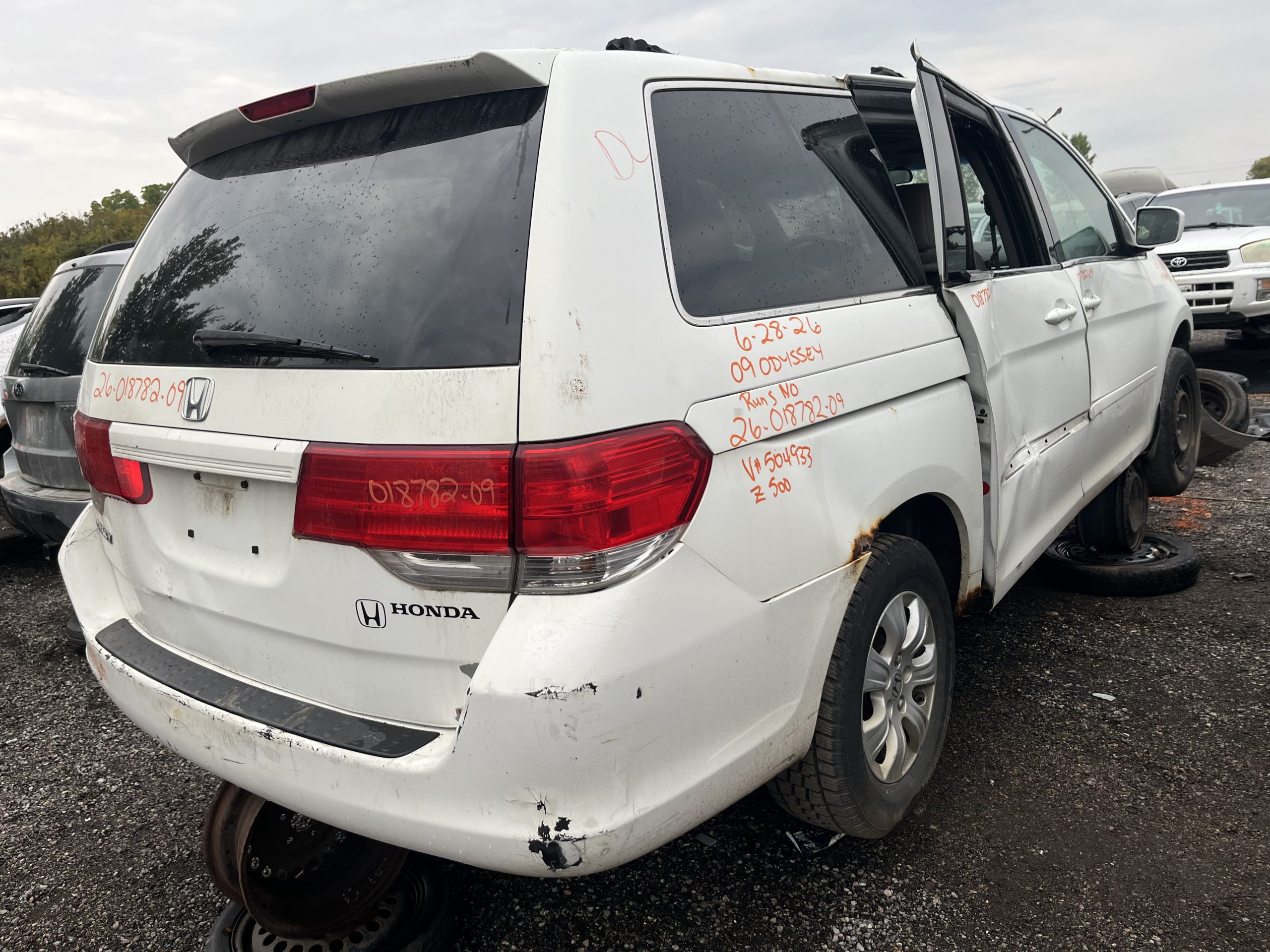 HONDA ODYSSEY 2009