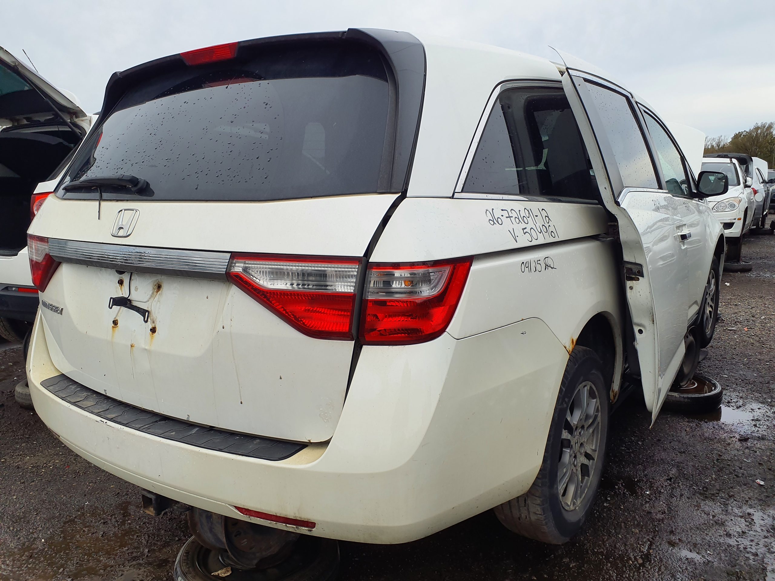 HONDA ODYSSEY 2012