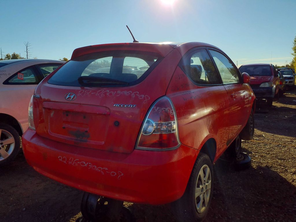 HYUNDAI ACCENT 2008