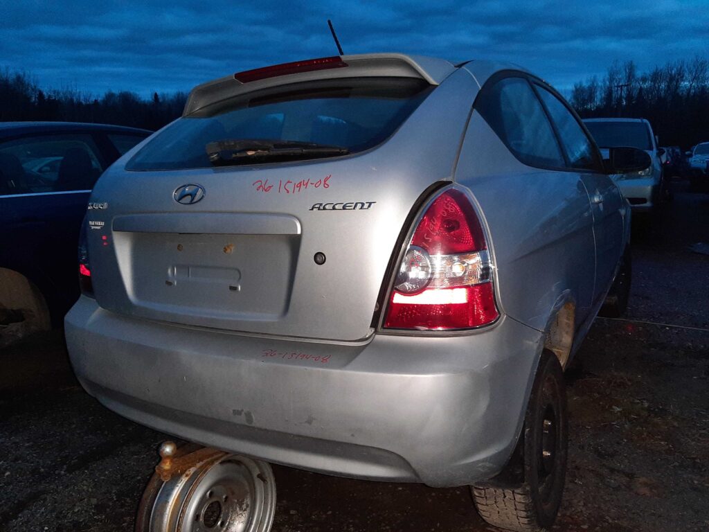 HYUNDAI ACCENT 2008