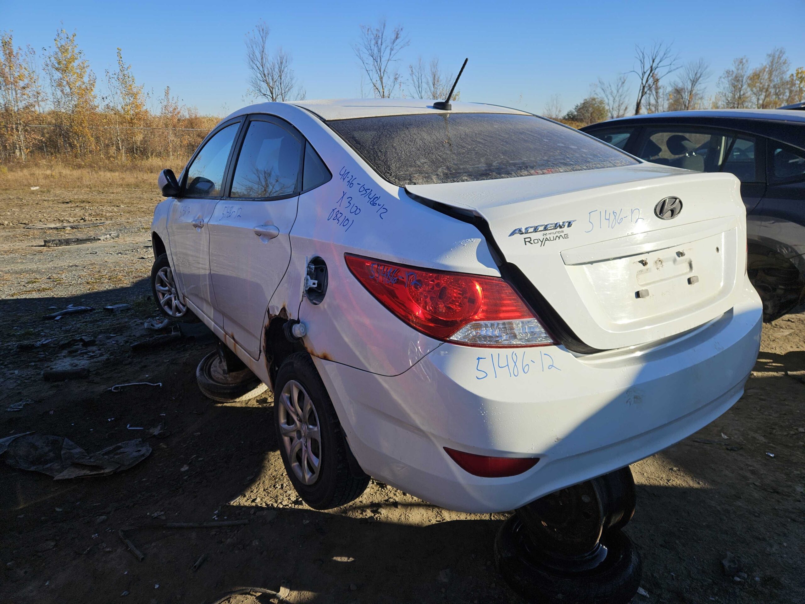 HYUNDAI ACCENT 2012