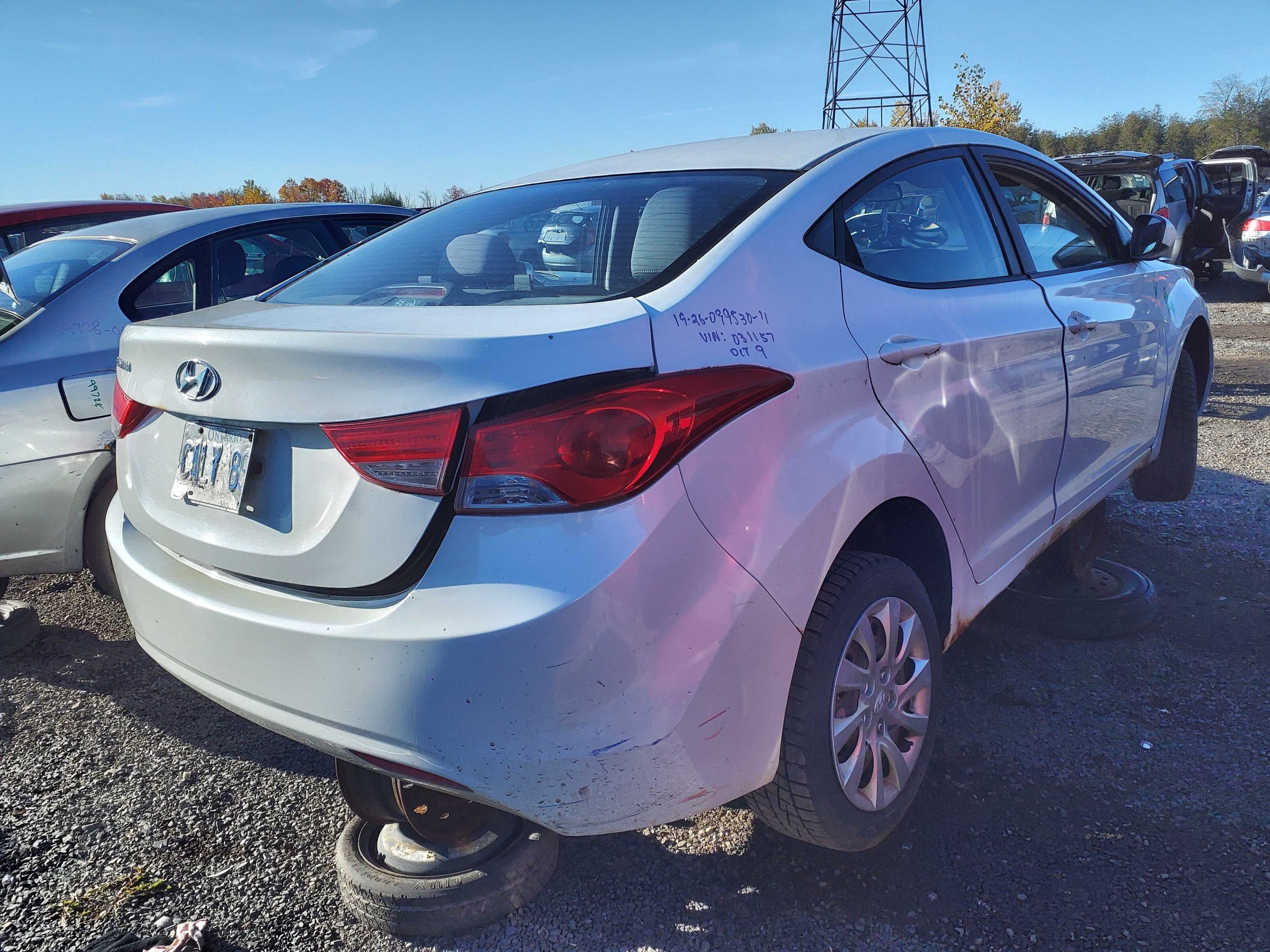 HYUNDAI ELANTRA 2011