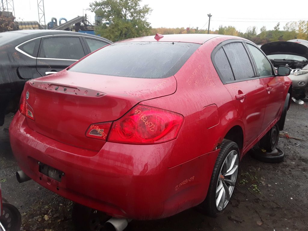 INFINITI G37 SEDAN 2009