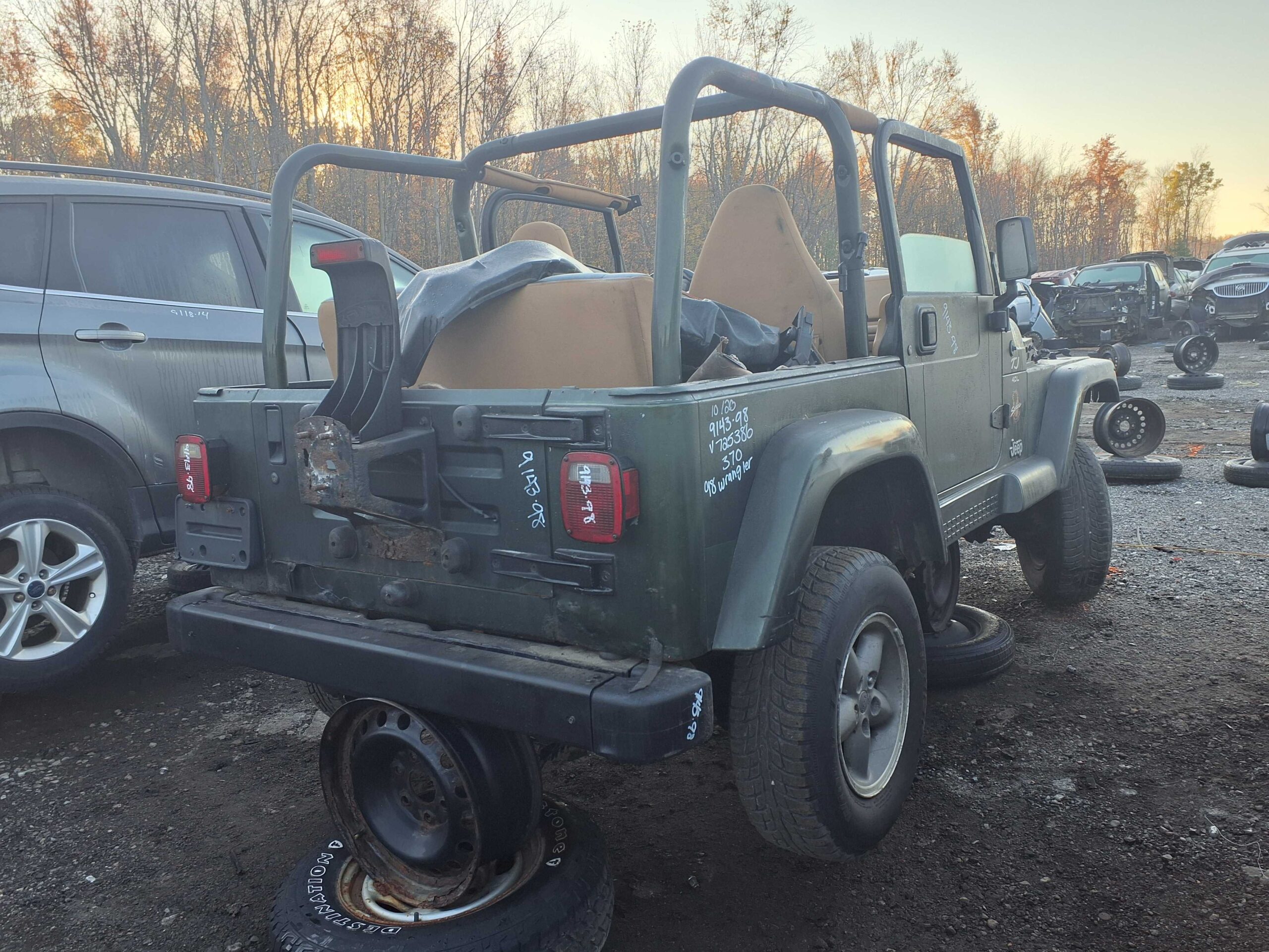 JEEP WRANGLER 1998