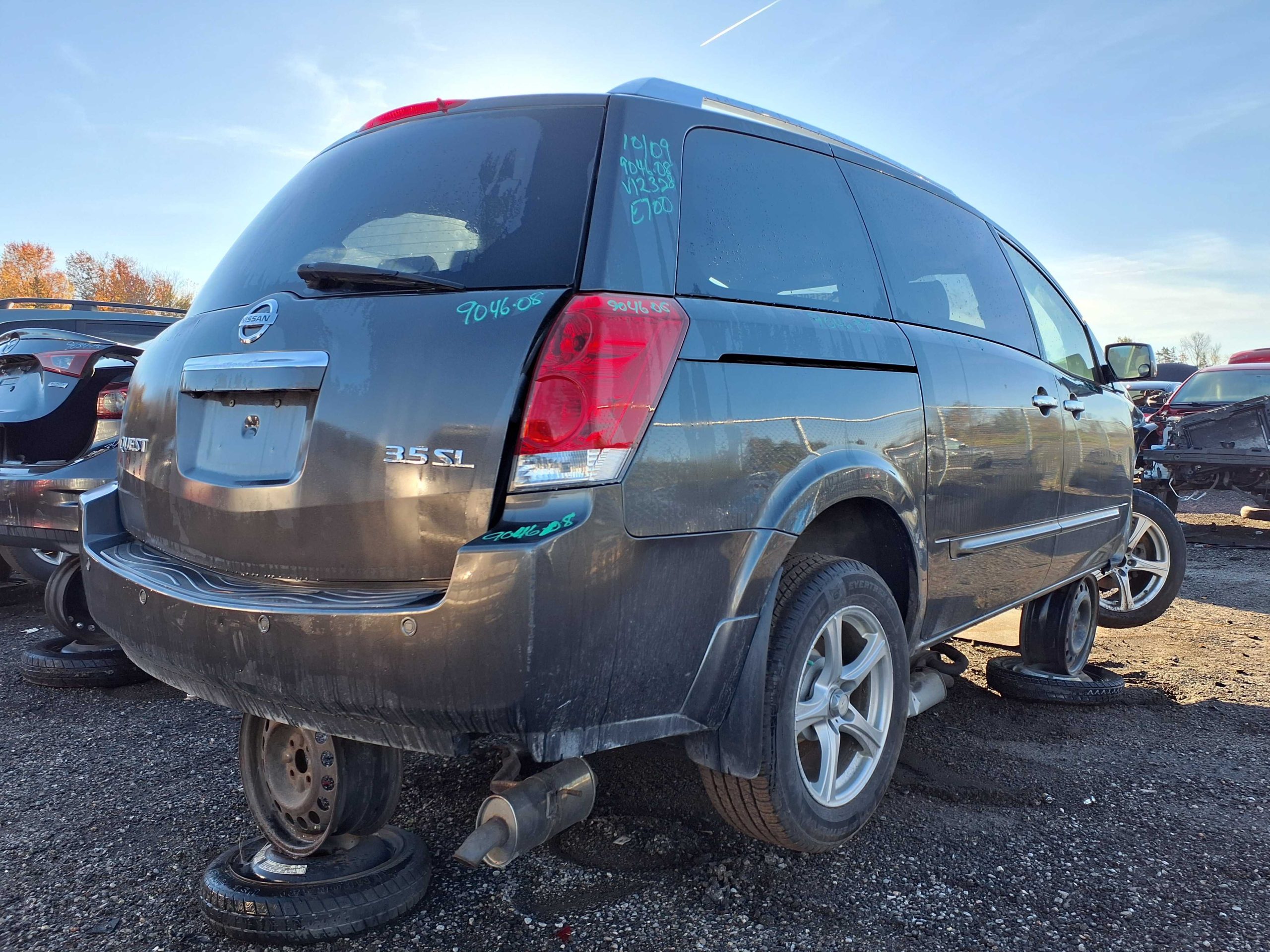 NISSAN QUEST 2008