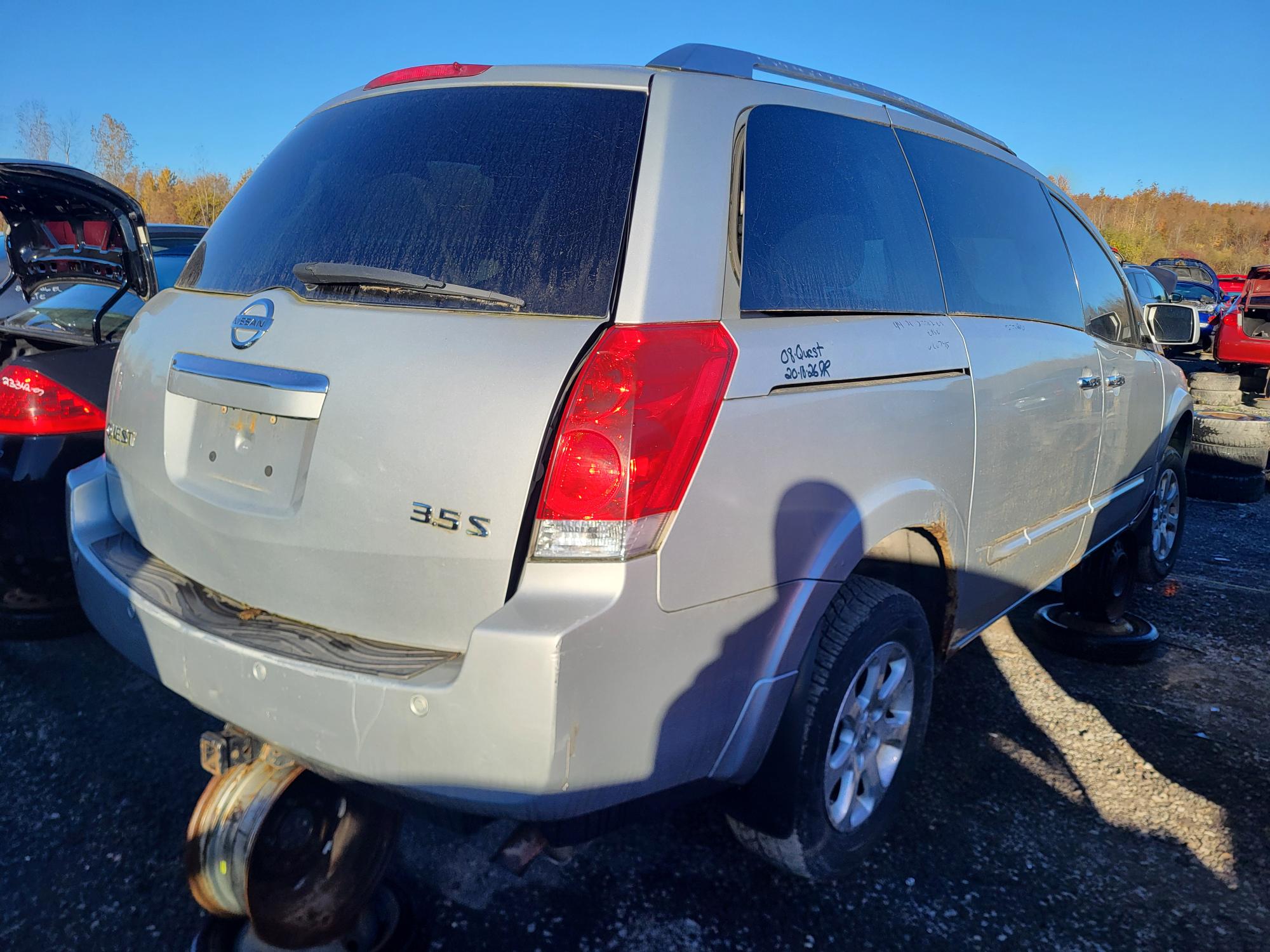NISSAN QUEST 2008