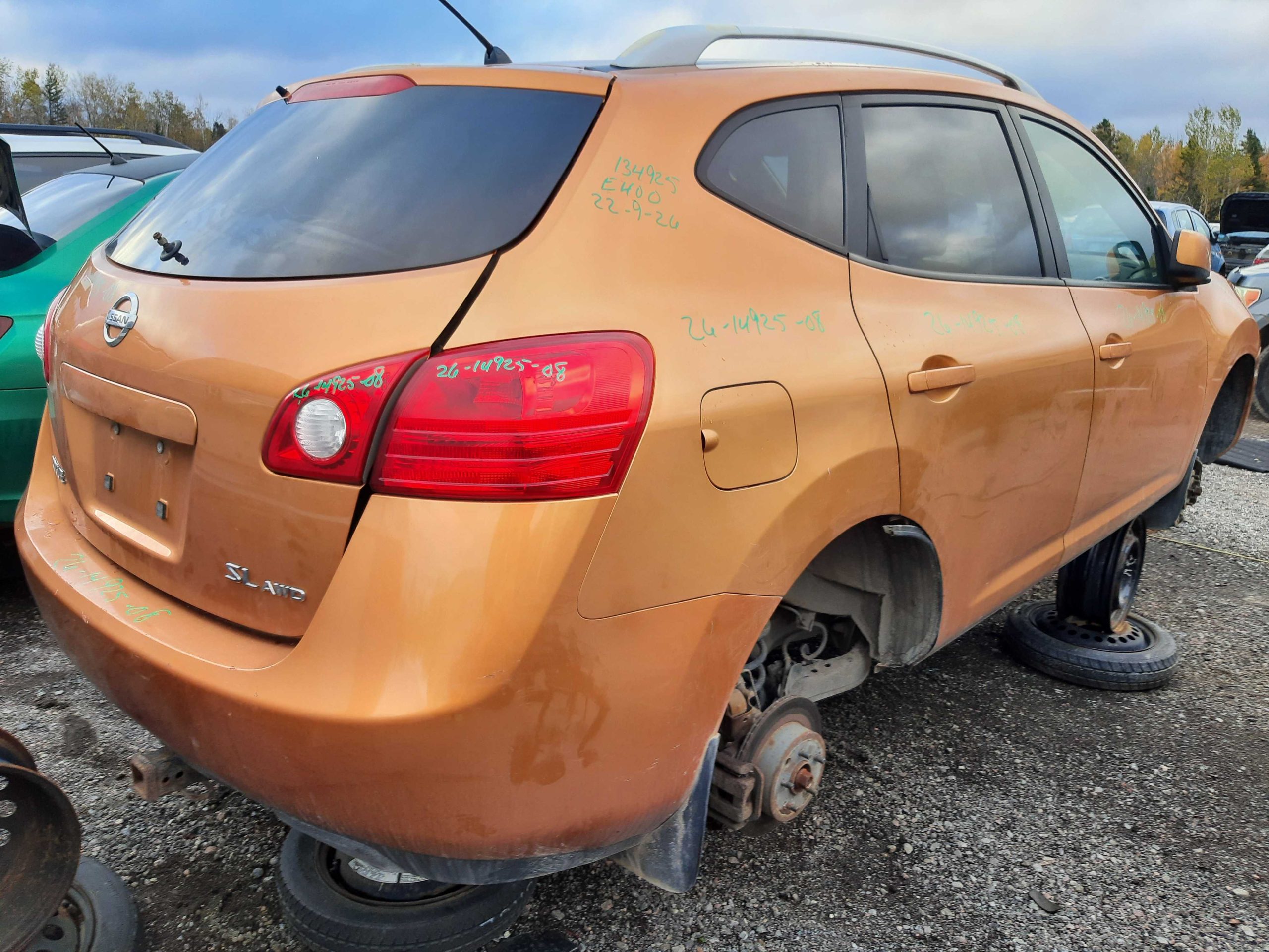NISSAN ROGUE 2008