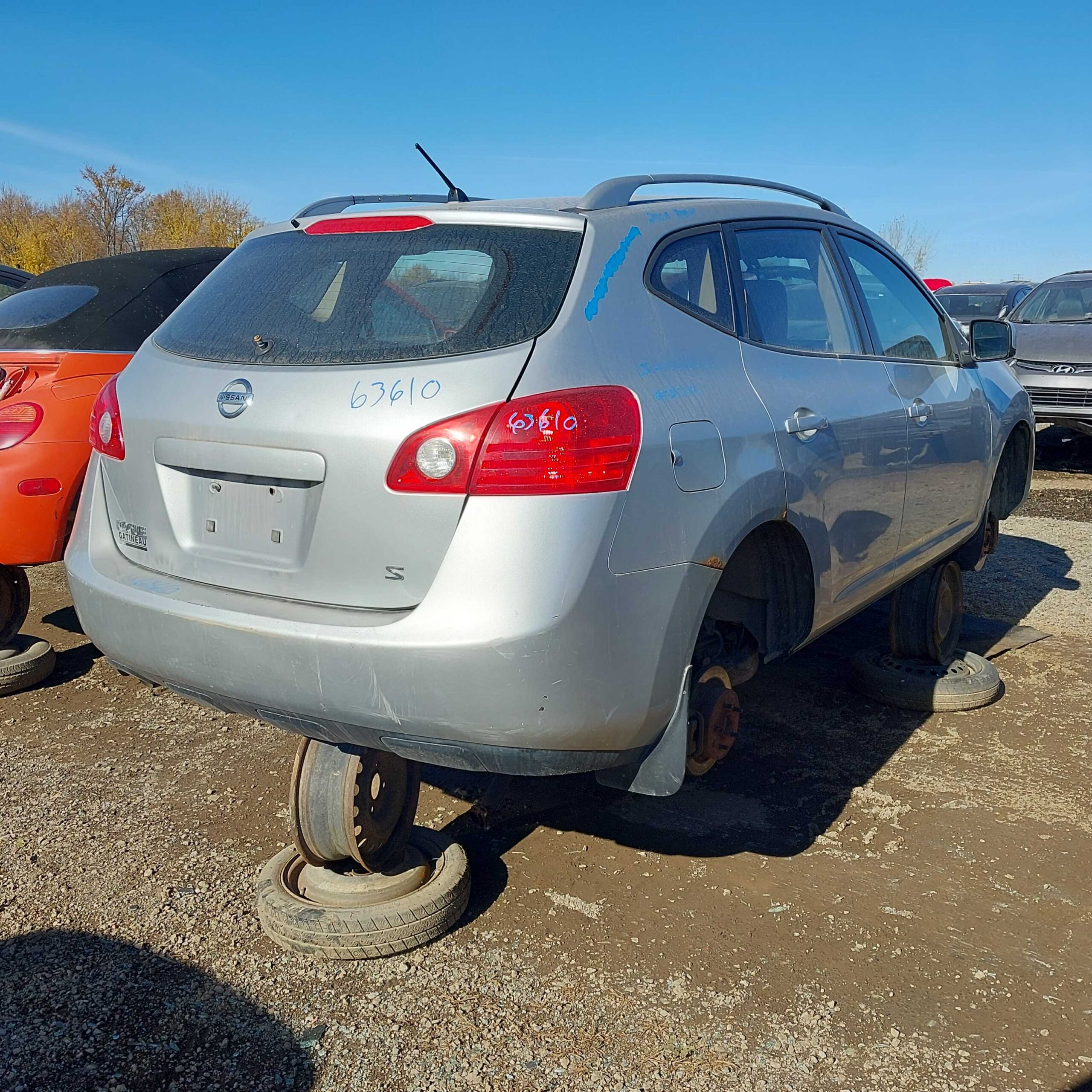 NISSAN ROGUE 2008