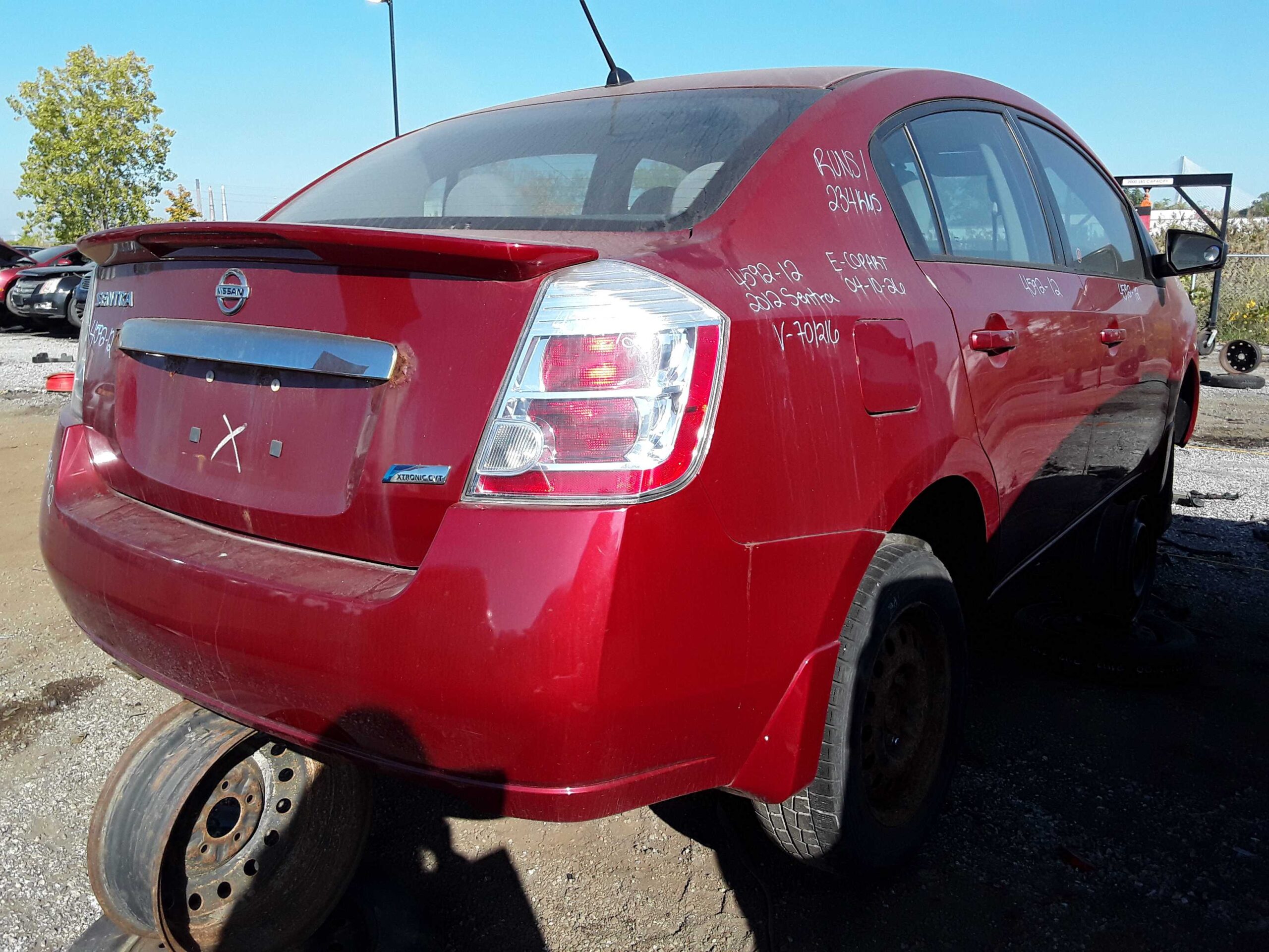 NISSAN SENTRA 2012