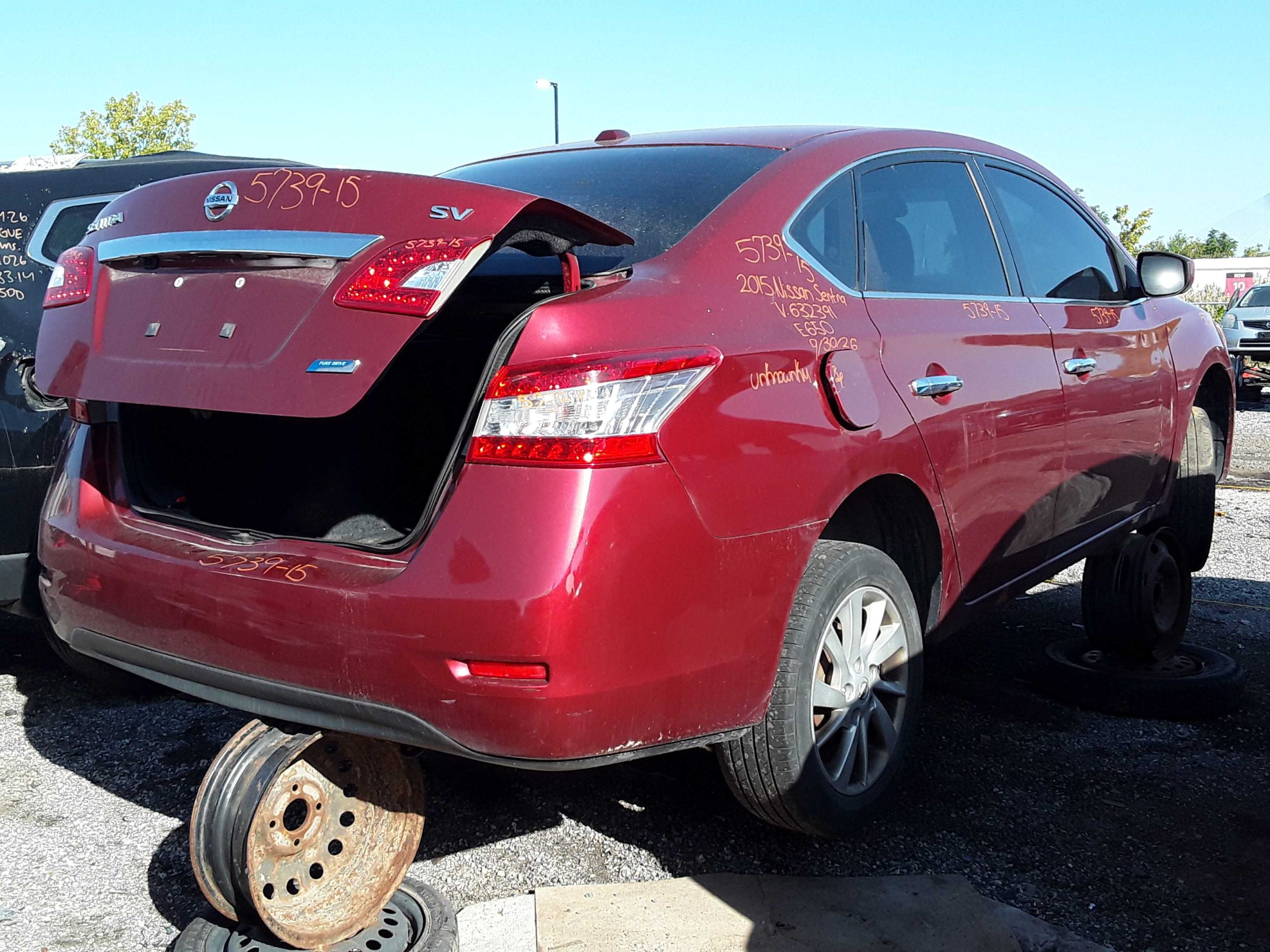 NISSAN SENTRA 2015