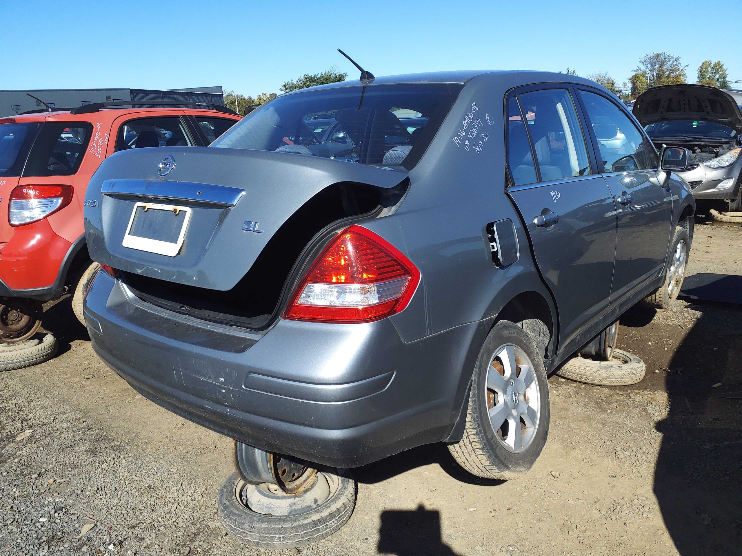 NISSAN VERSA 2008