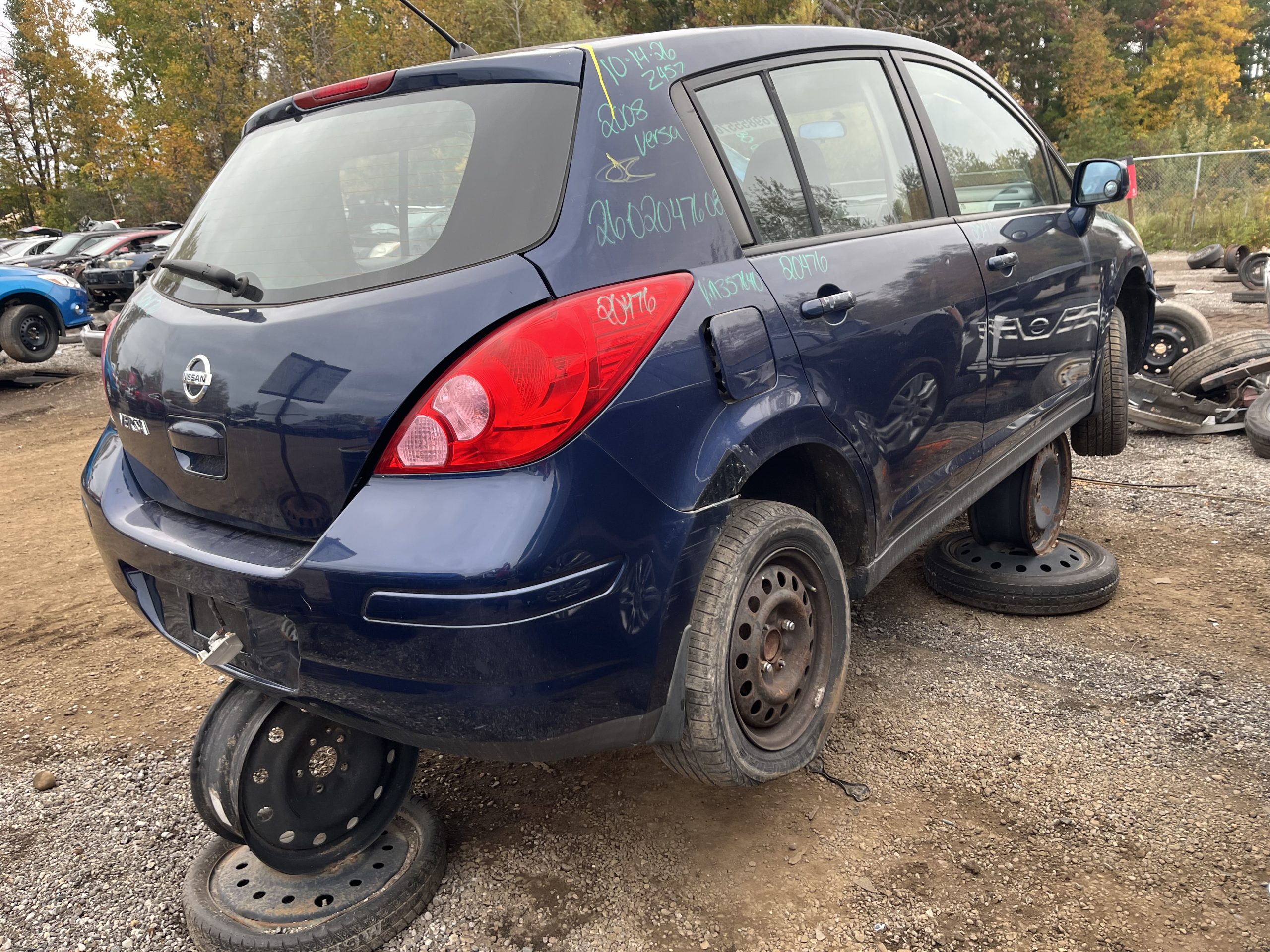 NISSAN VERSA 2008