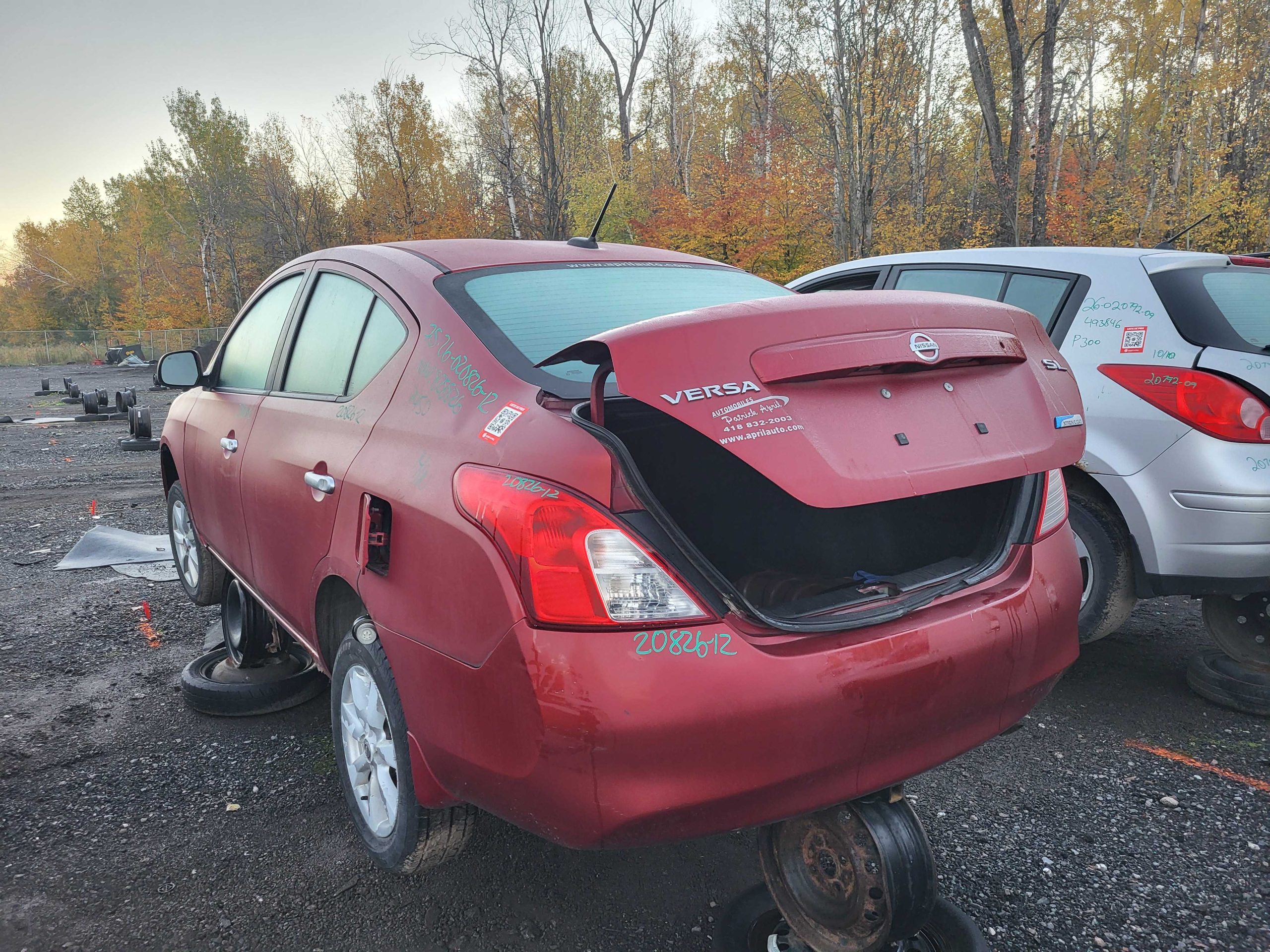 NISSAN VERSA 2012