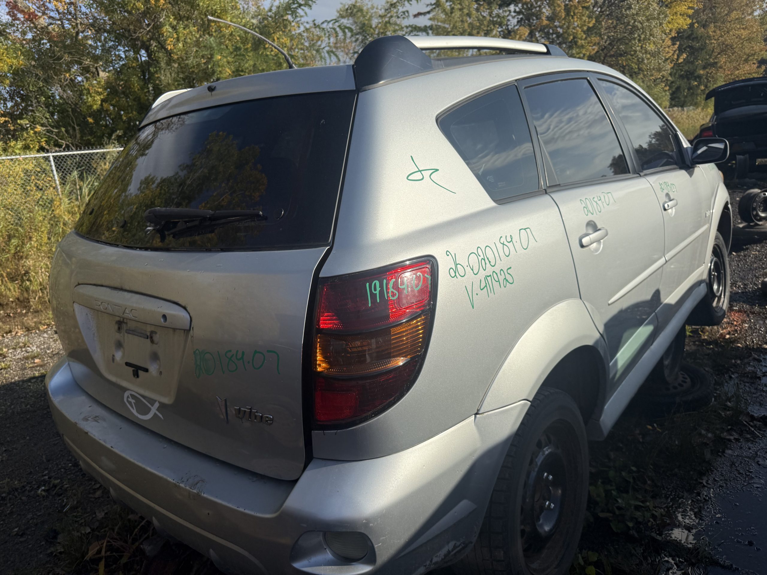 PONTIAC VIBE 2007