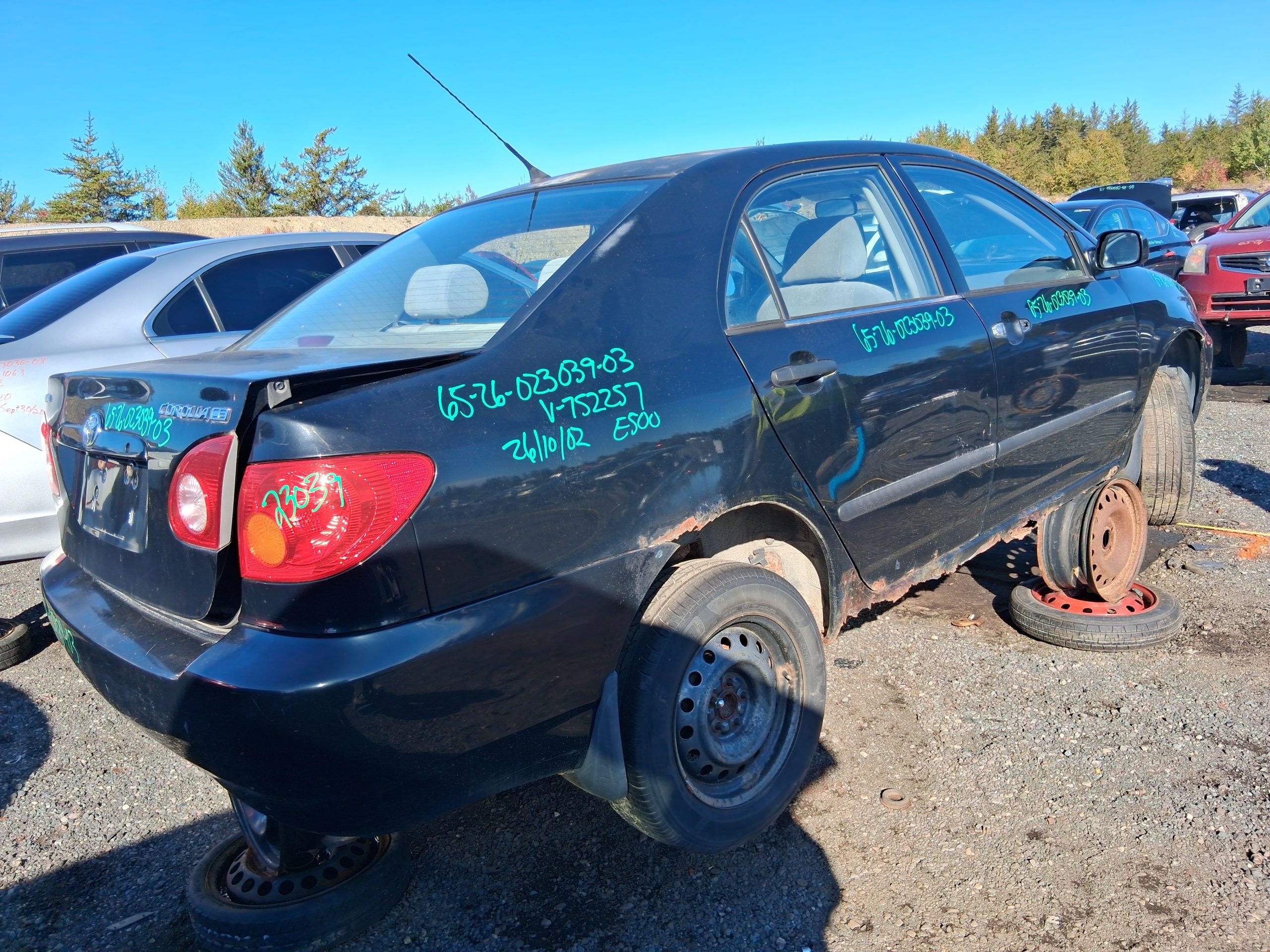TOYOTA COROLLA 2003