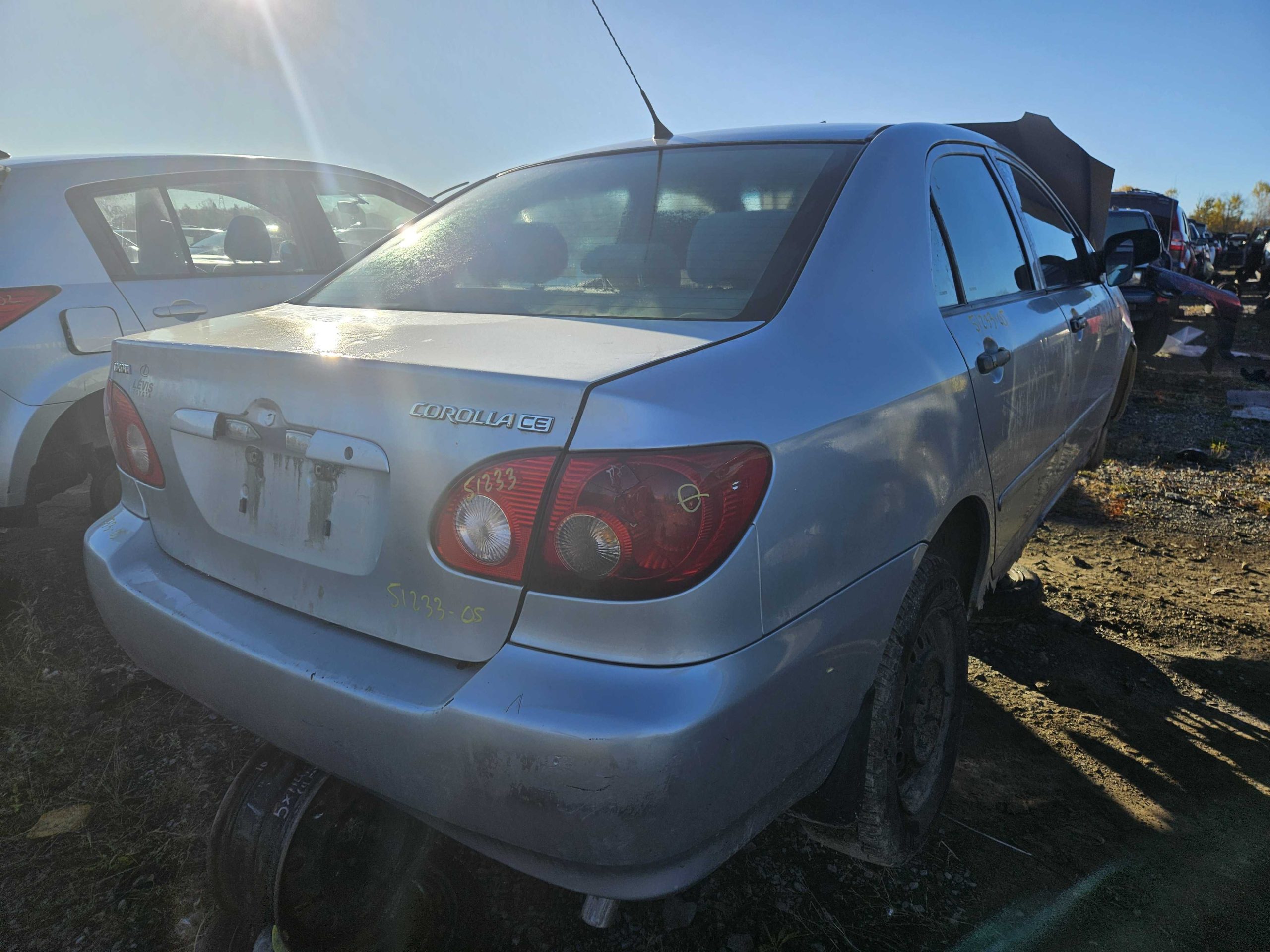 TOYOTA COROLLA 2005
