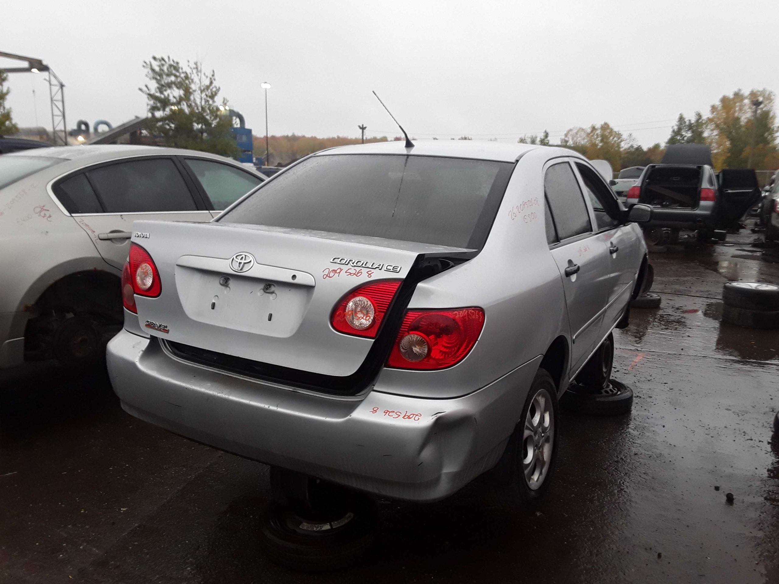 TOYOTA COROLLA 2008